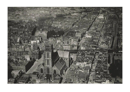 Laurenskerk en de Botersloot - 1922