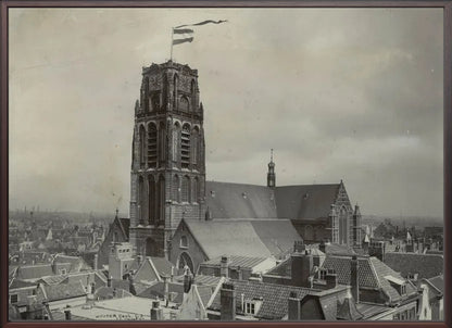 Wapperende Laurenskerk - 1907