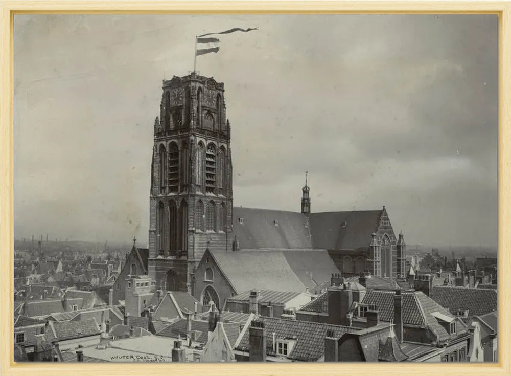 Wapperende Laurenskerk - 1907
