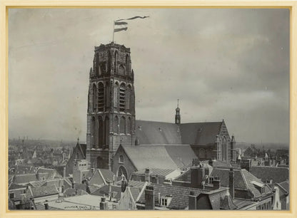 Wapperende Laurenskerk - 1907