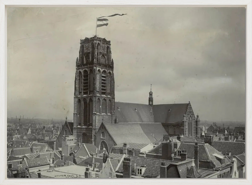 Wapperende Laurenskerk - 1907