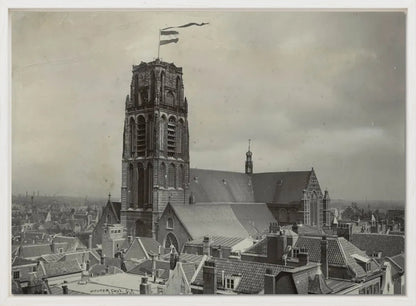 Wapperende Laurenskerk - 1907