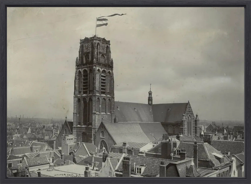 Wapperende Laurenskerk - 1907