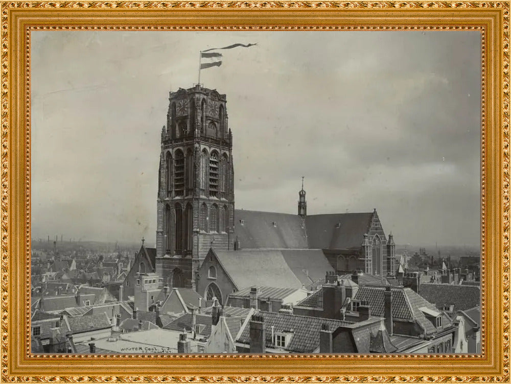 Wapperende Laurenskerk - 1907