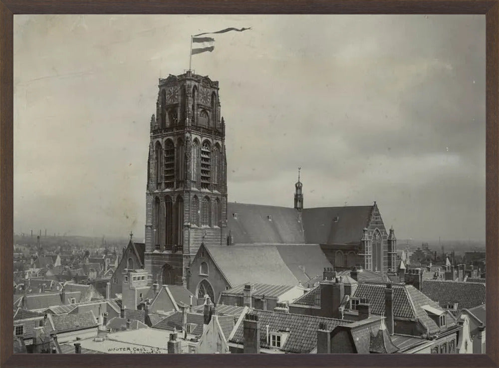Wapperende Laurenskerk - 1907