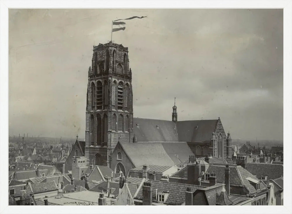 Wapperende Laurenskerk - 1907