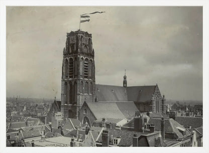 Wapperende Laurenskerk - 1907