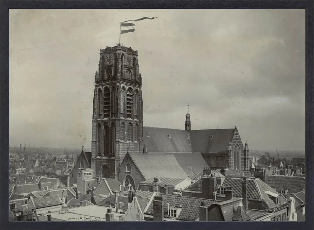 Wapperende Laurenskerk - 1907