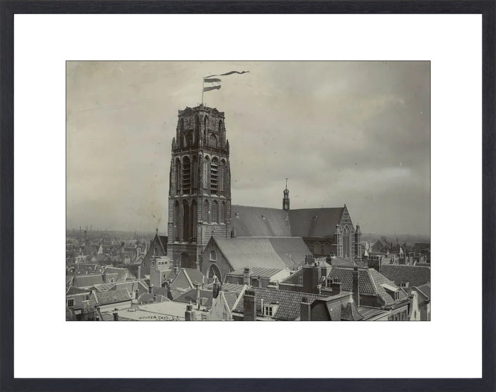 Wapperende Laurenskerk - 1907