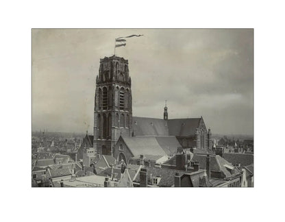 Wapperende Laurenskerk - 1907
