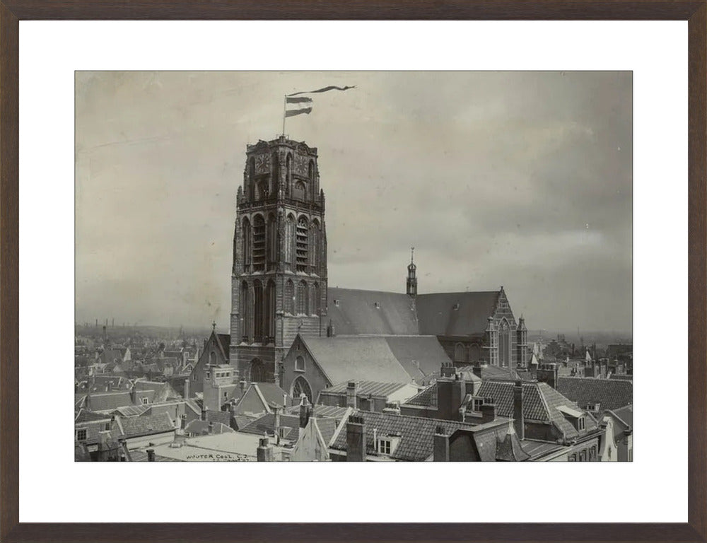 Wapperende Laurenskerk - 1907