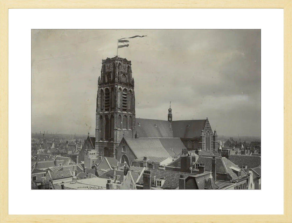 Wapperende Laurenskerk - 1907