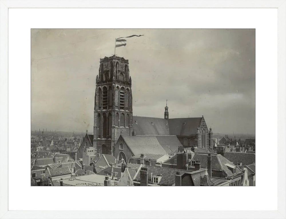 Wapperende Laurenskerk - 1907