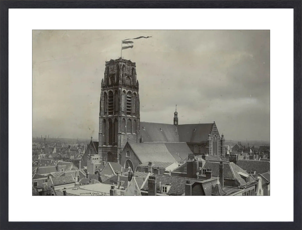 Wapperende Laurenskerk - 1907