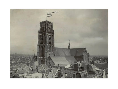 Wapperende Laurenskerk - 1907