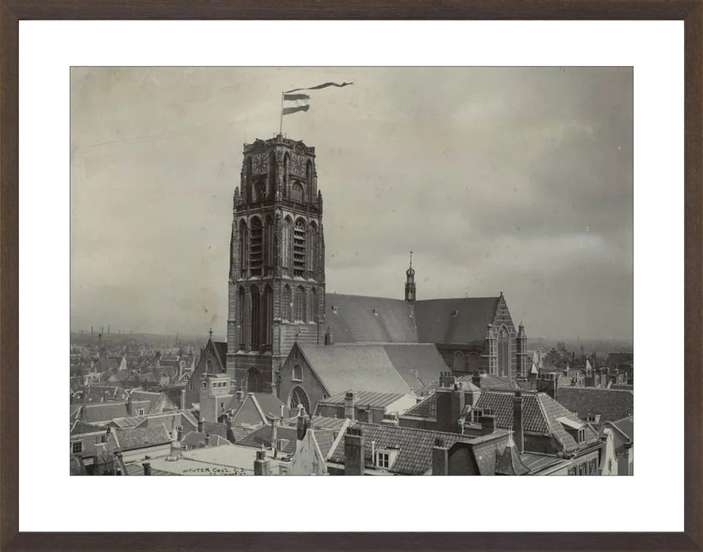 Wapperende Laurenskerk - 1907