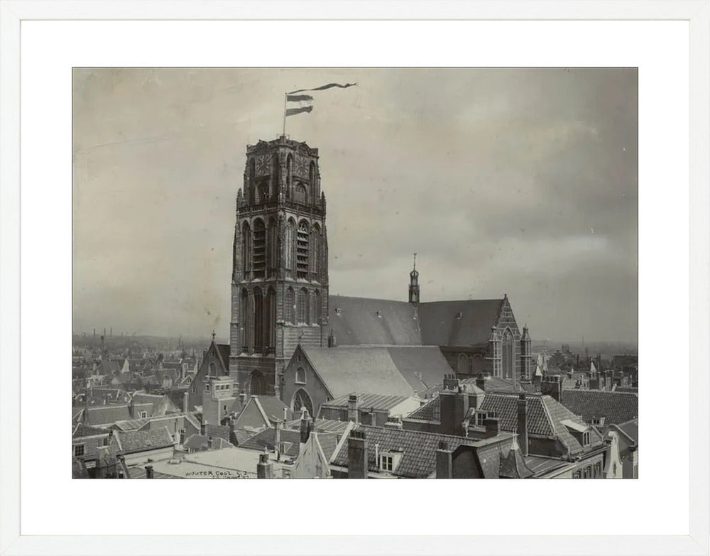 Wapperende Laurenskerk - 1907
