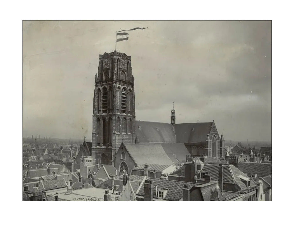 Wapperende Laurenskerk - 1907