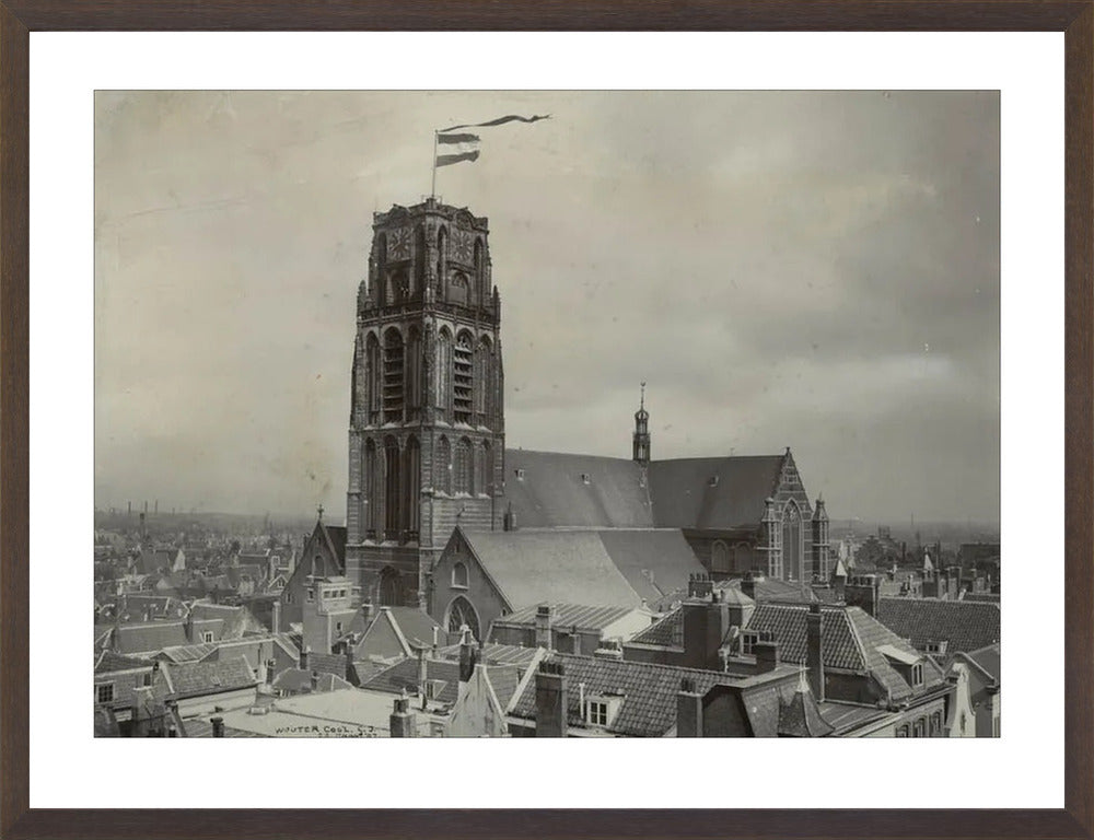 Wapperende Laurenskerk - 1907