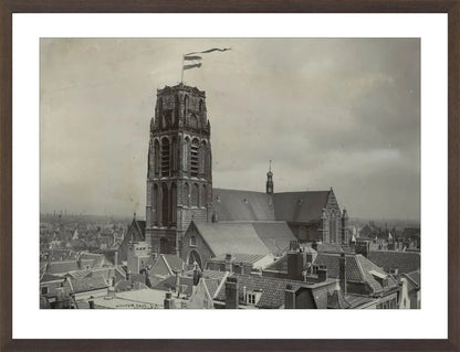 Wapperende Laurenskerk - 1907