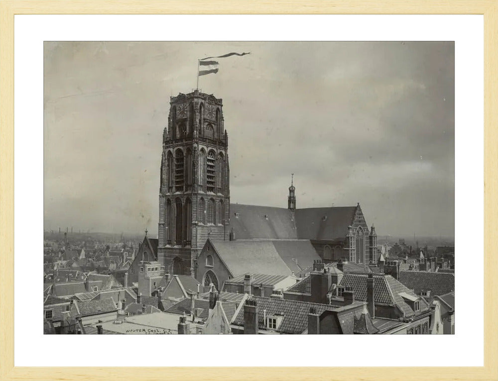 Wapperende Laurenskerk - 1907