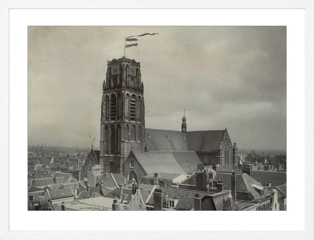 Wapperende Laurenskerk - 1907
