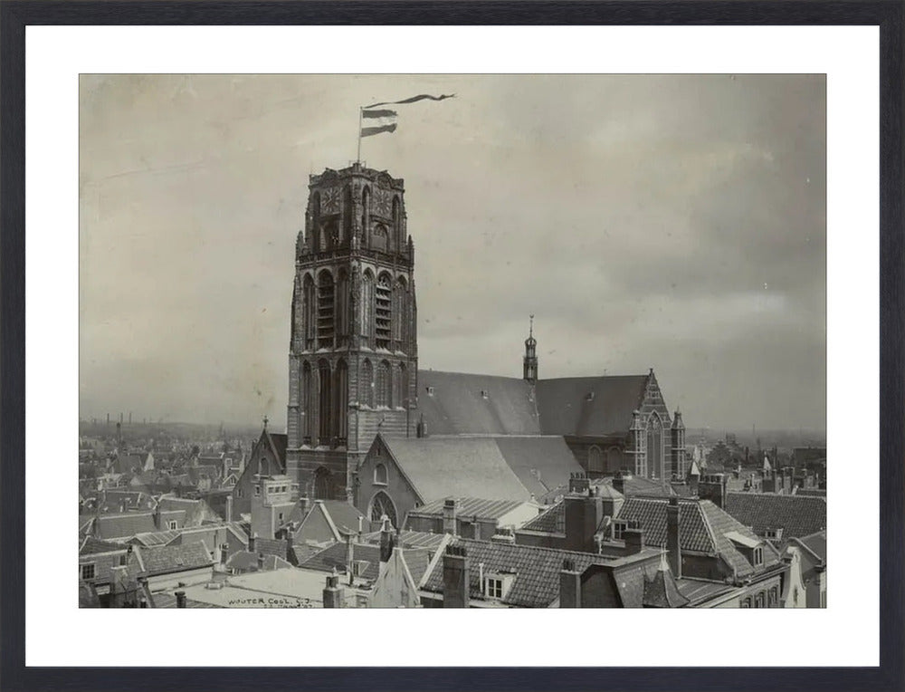 Wapperende Laurenskerk - 1907