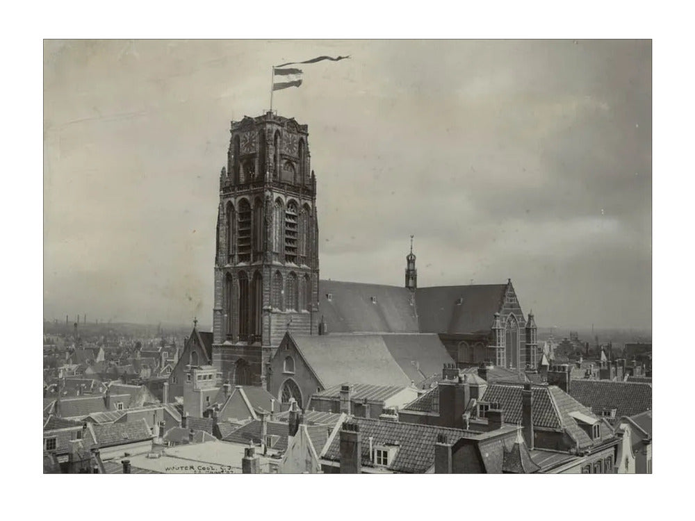 Wapperende Laurenskerk - 1907