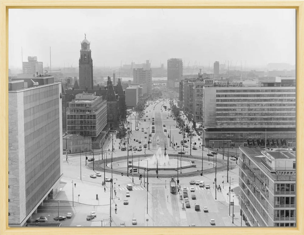Hofplein en de Coolsingel - 1968
