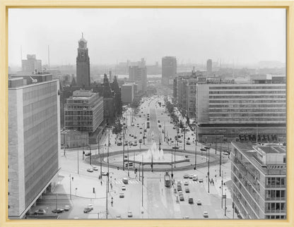 Hofplein en de Coolsingel - 1968