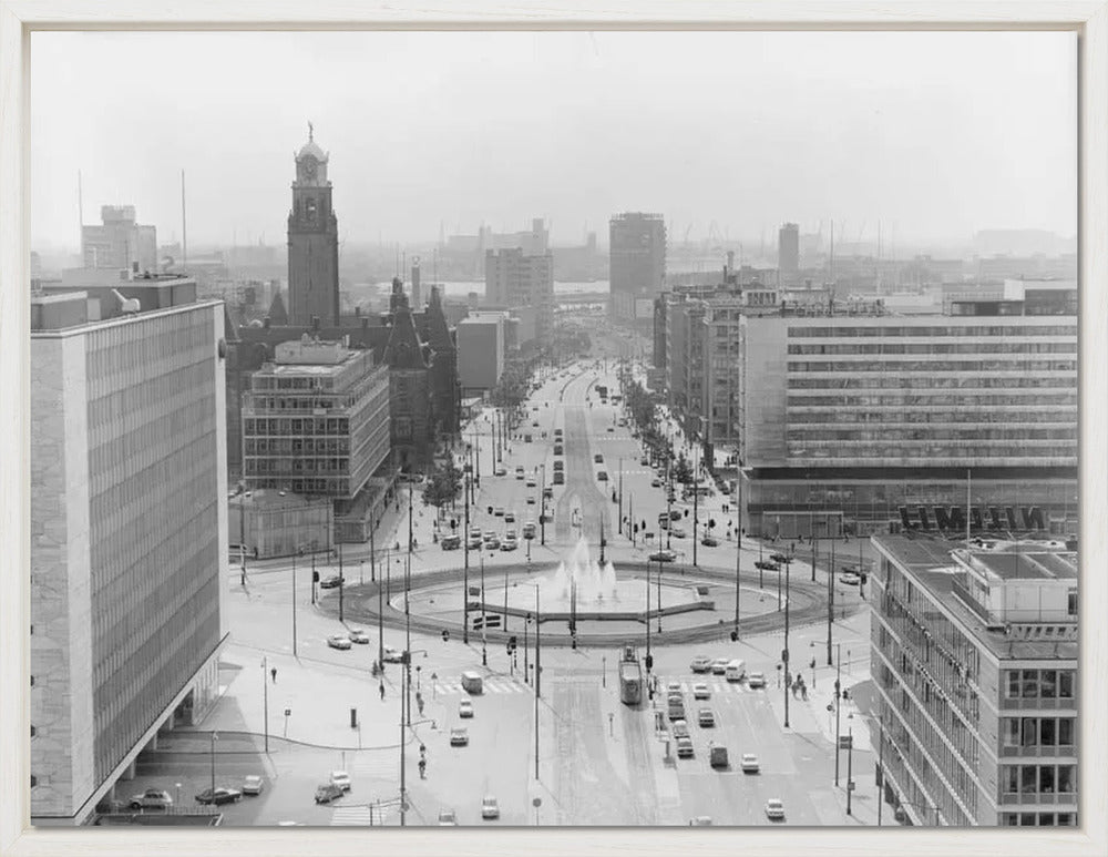 Hofplein en de Coolsingel - 1968