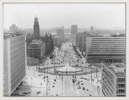 Hofplein en de Coolsingel - 1968