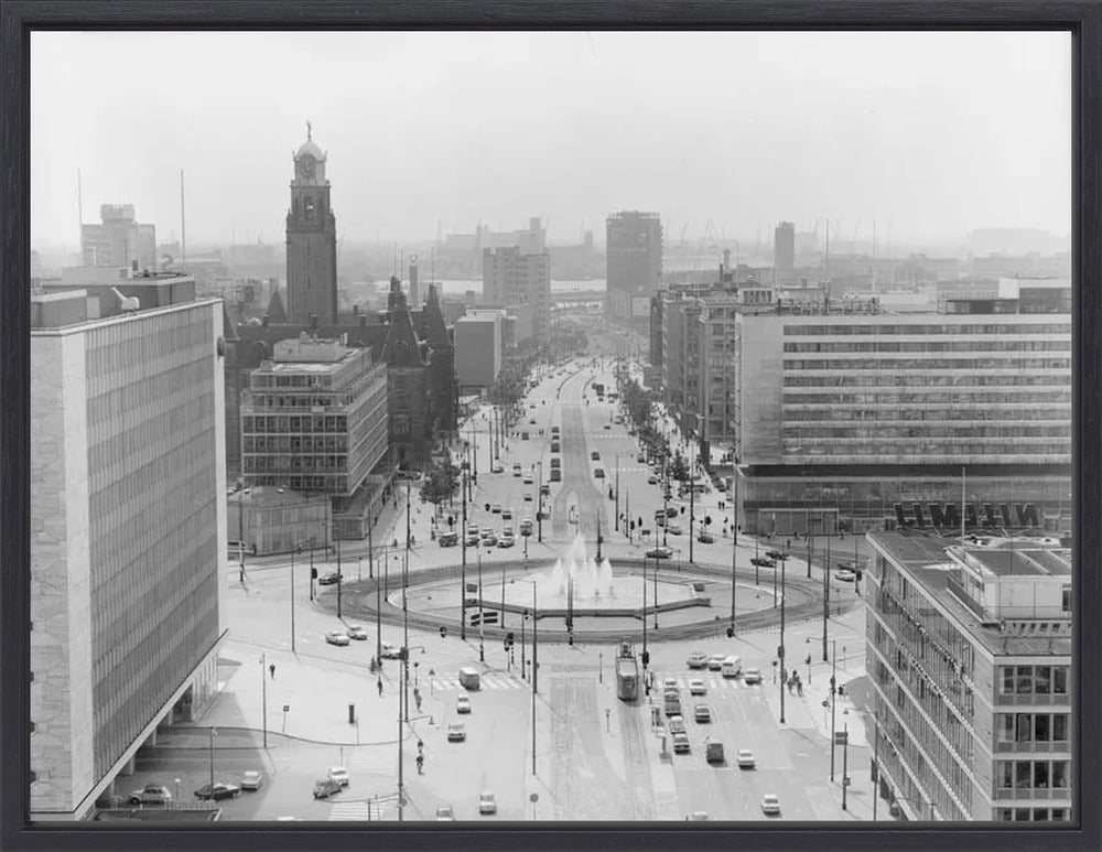 Hofplein en de Coolsingel - 1968