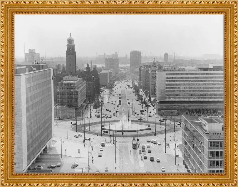 Hofplein en de Coolsingel - 1968