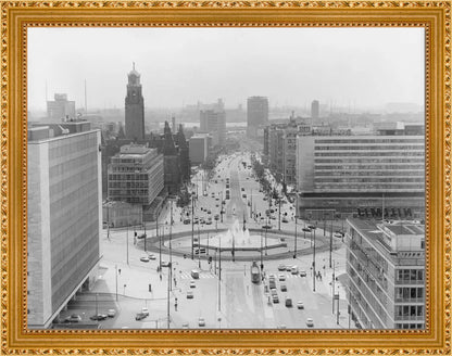 Hofplein en de Coolsingel - 1968