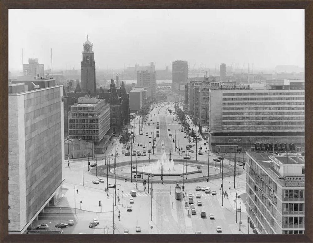 Hofplein en de Coolsingel - 1968