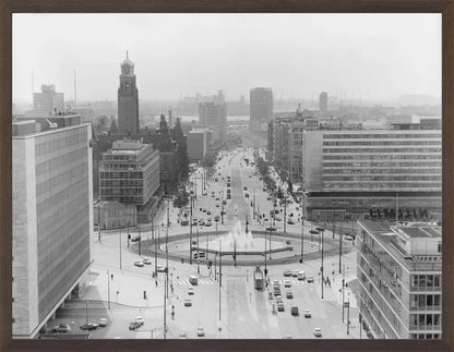Hofplein en de Coolsingel - 1968