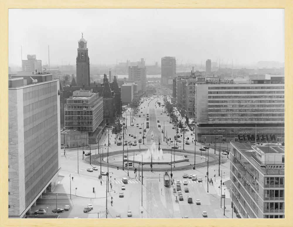 Hofplein en de Coolsingel - 1968