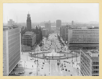 Hofplein en de Coolsingel - 1968