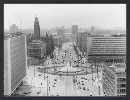 Hofplein en de Coolsingel - 1968