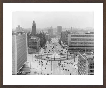 Hofplein en de Coolsingel - 1968