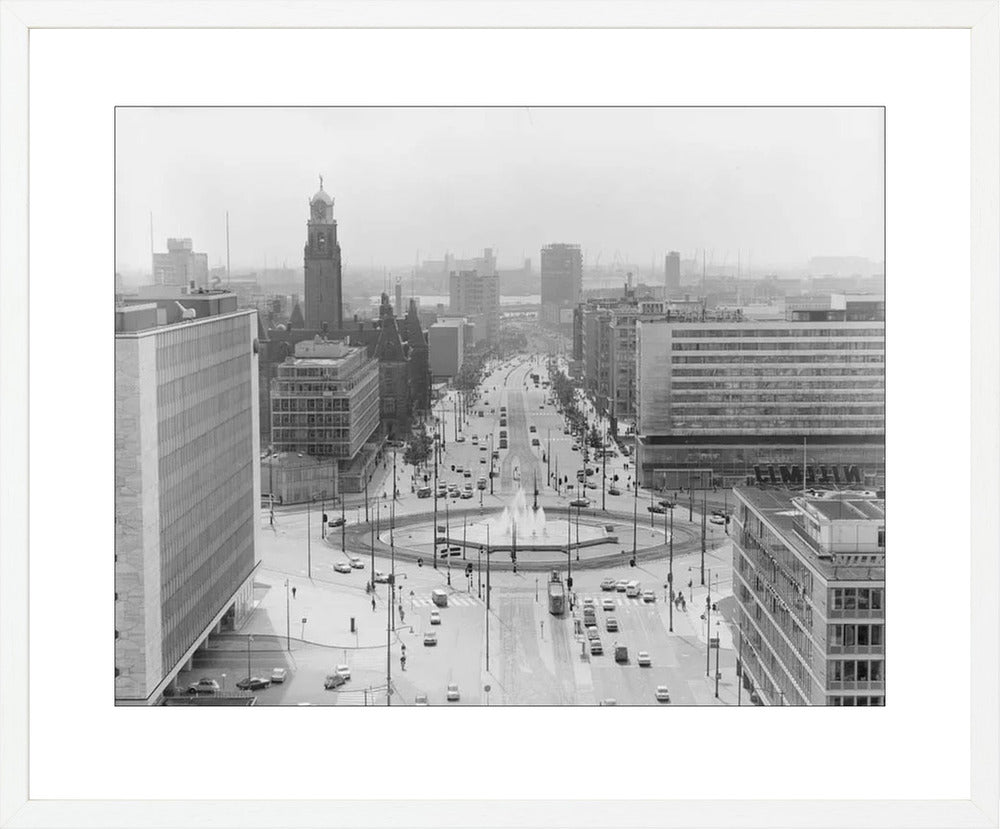 Hofplein en de Coolsingel - 1968
