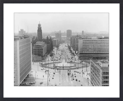 Hofplein en de Coolsingel - 1968