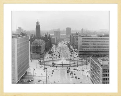 Hofplein en de Coolsingel - 1968