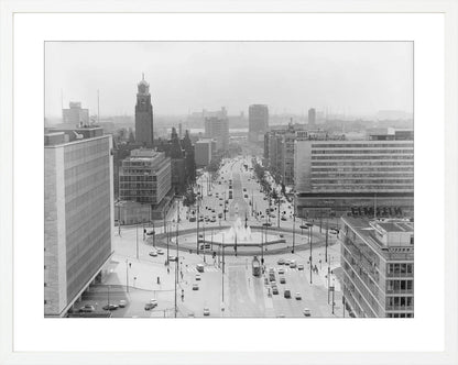 Hofplein en de Coolsingel - 1968