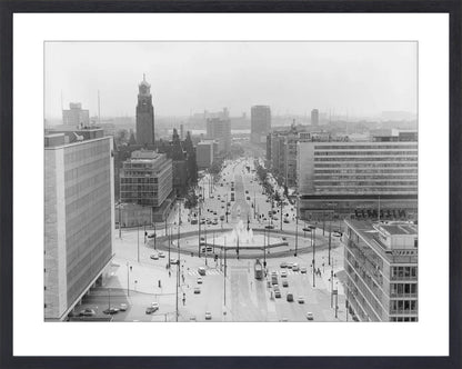 Hofplein en de Coolsingel - 1968