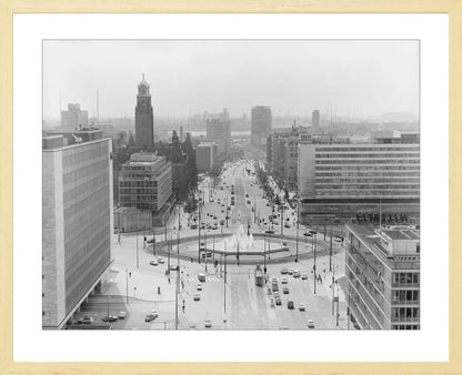 Hofplein en de Coolsingel - 1968