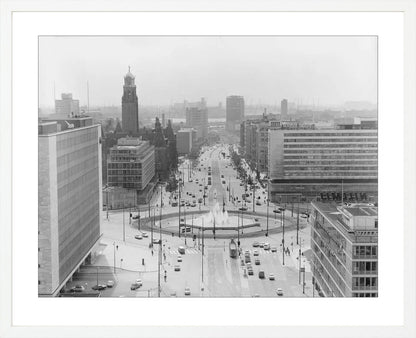 Hofplein en de Coolsingel - 1968