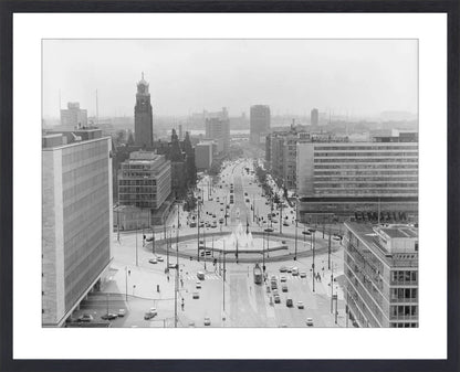 Hofplein en de Coolsingel - 1968