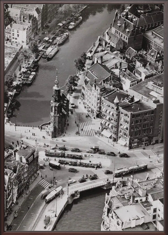 Het Muntplein van Boven - 1949